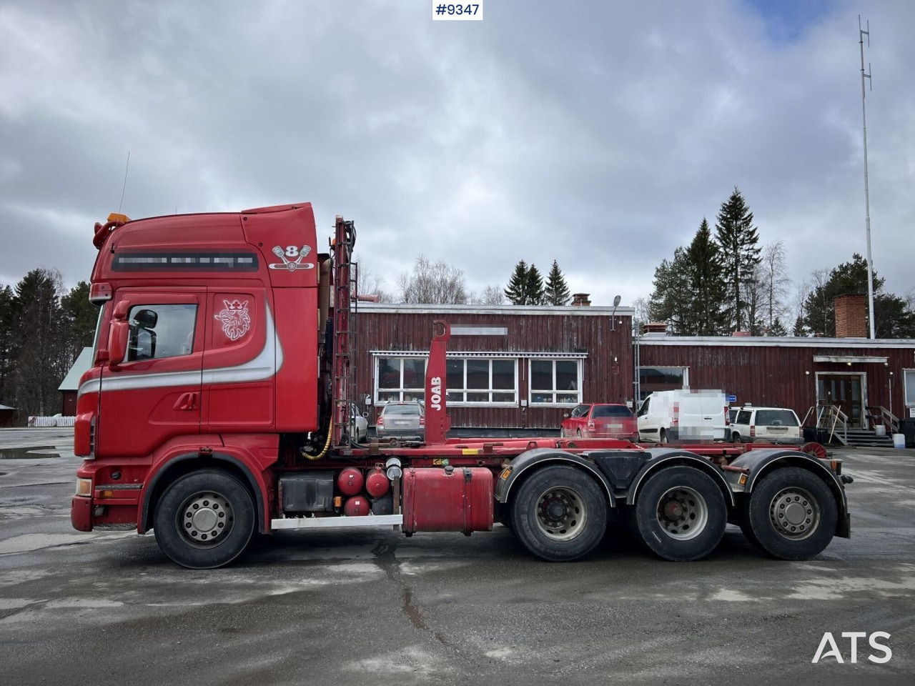 Scania R500 Tridem Hooklift (VIDEO) - Hook lift truck: picture 3 Scania R500 Tridem Hooklift (VIDEO) - Hook lift truck: picture 3