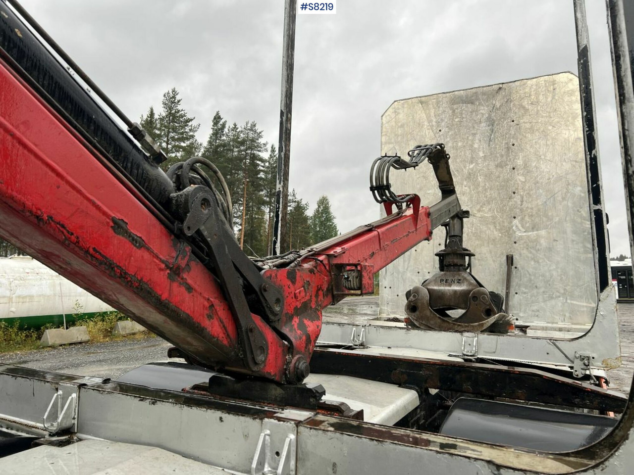 Scania R730 Timber truck with wagon and crane - Timber truck: picture 4 Scania R730 Timber truck with wagon and crane - Timber truck: picture 4