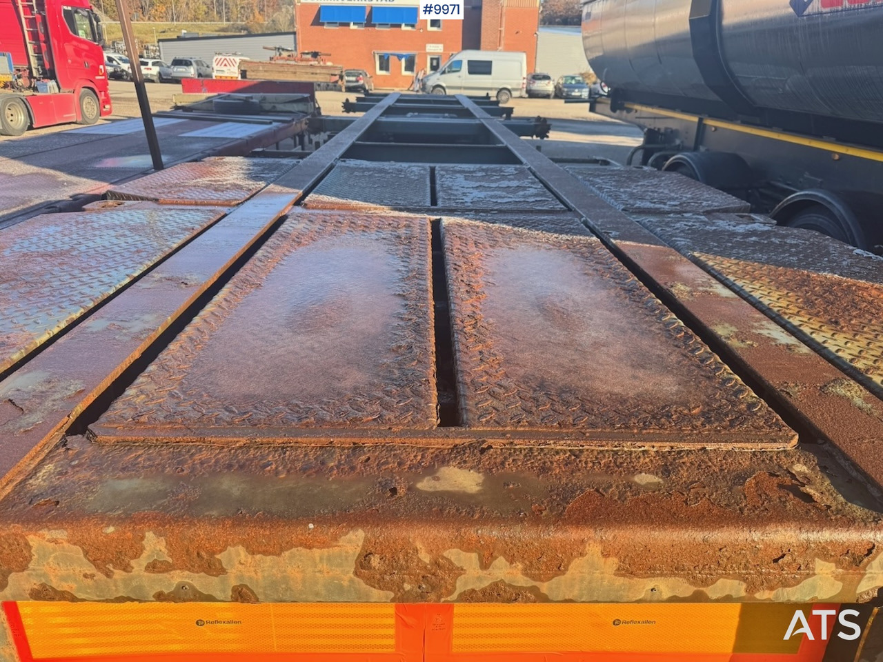 Schweriner CS40 container chassis. - Chassis semi-trailer: picture 4 Schweriner CS40 container chassis. - Chassis semi-trailer: picture 4