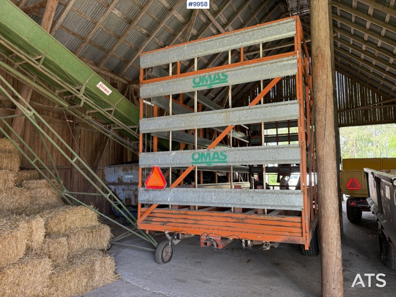 Self-loading trailer small bale Omas CB170 S - Silage equipment, Trailer: picture 5 Self-loading trailer small bale Omas CB170 S - Silage equipment, Trailer: picture 5