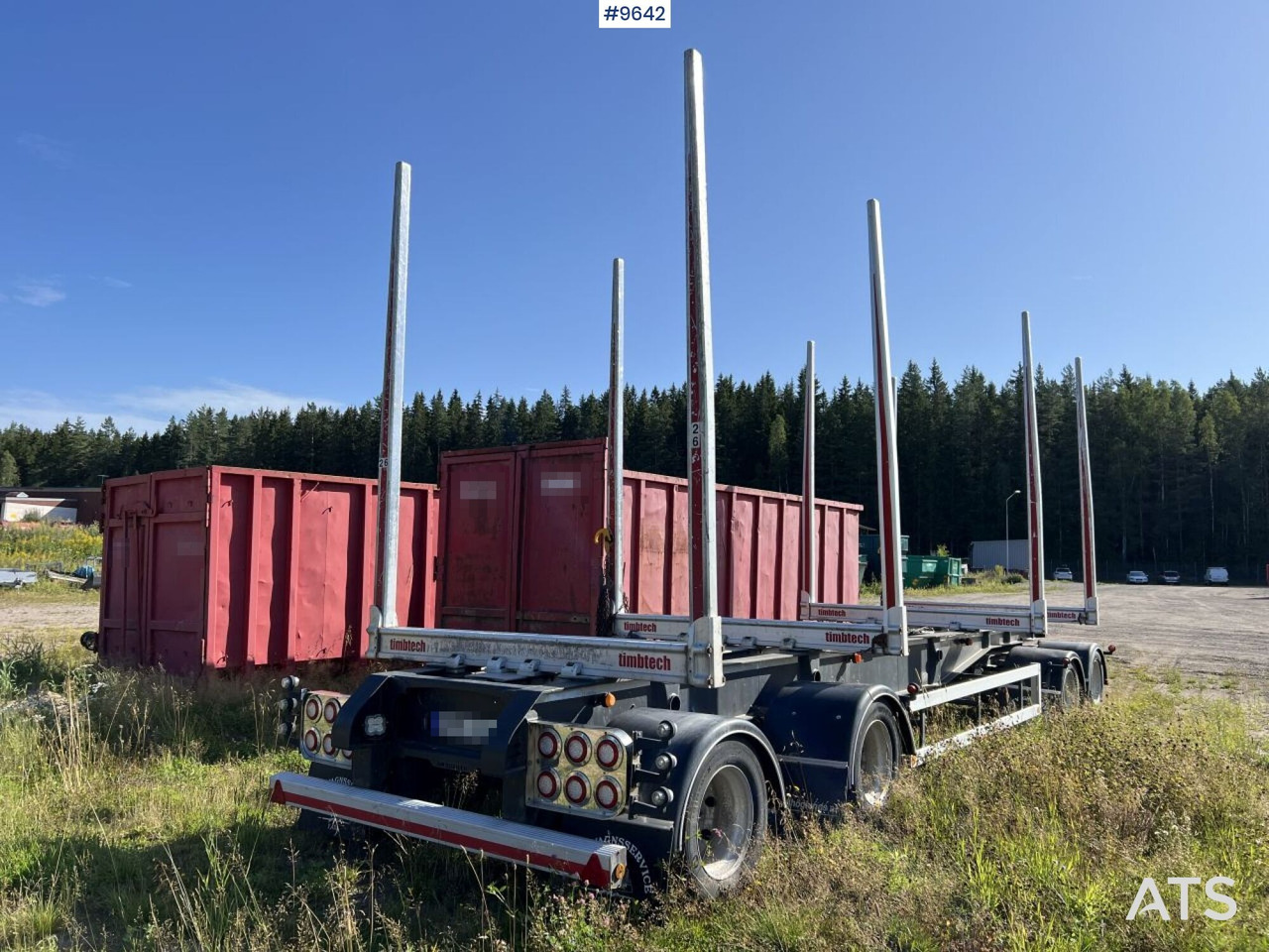 Timber trailer AM TRAILER SF4-S - Timber trailer: picture 2 Timber trailer AM TRAILER SF4-S - Timber trailer: picture 2