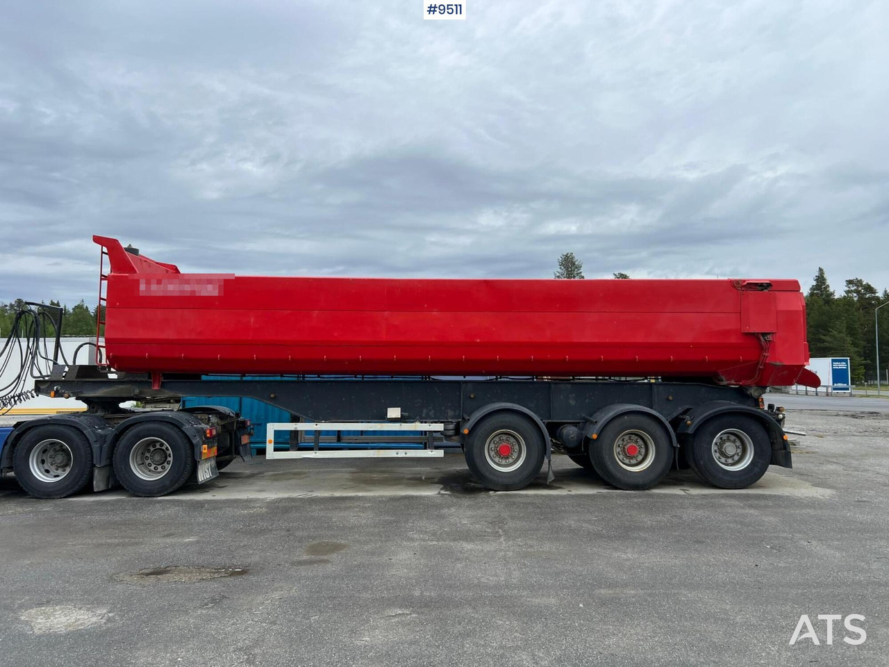 Tipper semi-trailer Tipper trailer Kilafors: picture 13