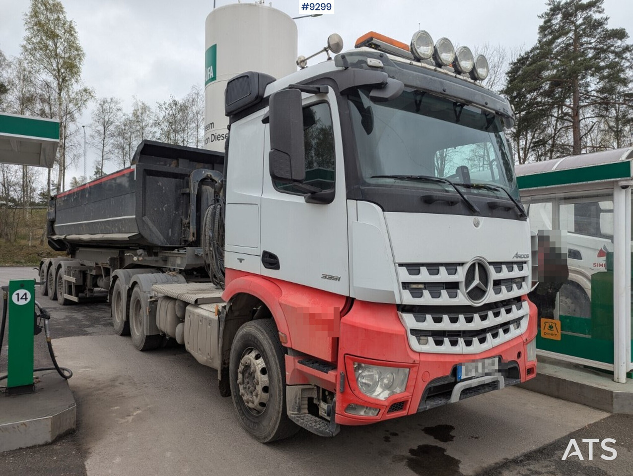 Tractor Unit Mercedes-Benz Arocs 3351 6x4 with tipper trailer - Tractor unit: picture 2 Tractor Unit Mercedes-Benz Arocs 3351 6x4 with tipper trailer - Tractor unit: picture 2