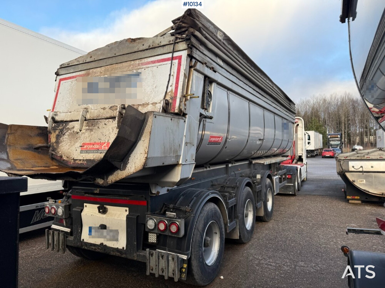 Tractor unit Volvo FH 540 6X4 with Langendorf tipper trailer - Tractor unit: picture 5 Tractor unit Volvo FH 540 6X4 with Langendorf tipper trailer - Tractor unit: picture 5