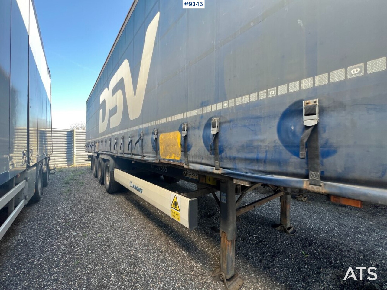 Trailer - KRONE SD - Curtainsider semi-trailer: picture 5 Trailer - KRONE SD - Curtainsider semi-trailer: picture 5