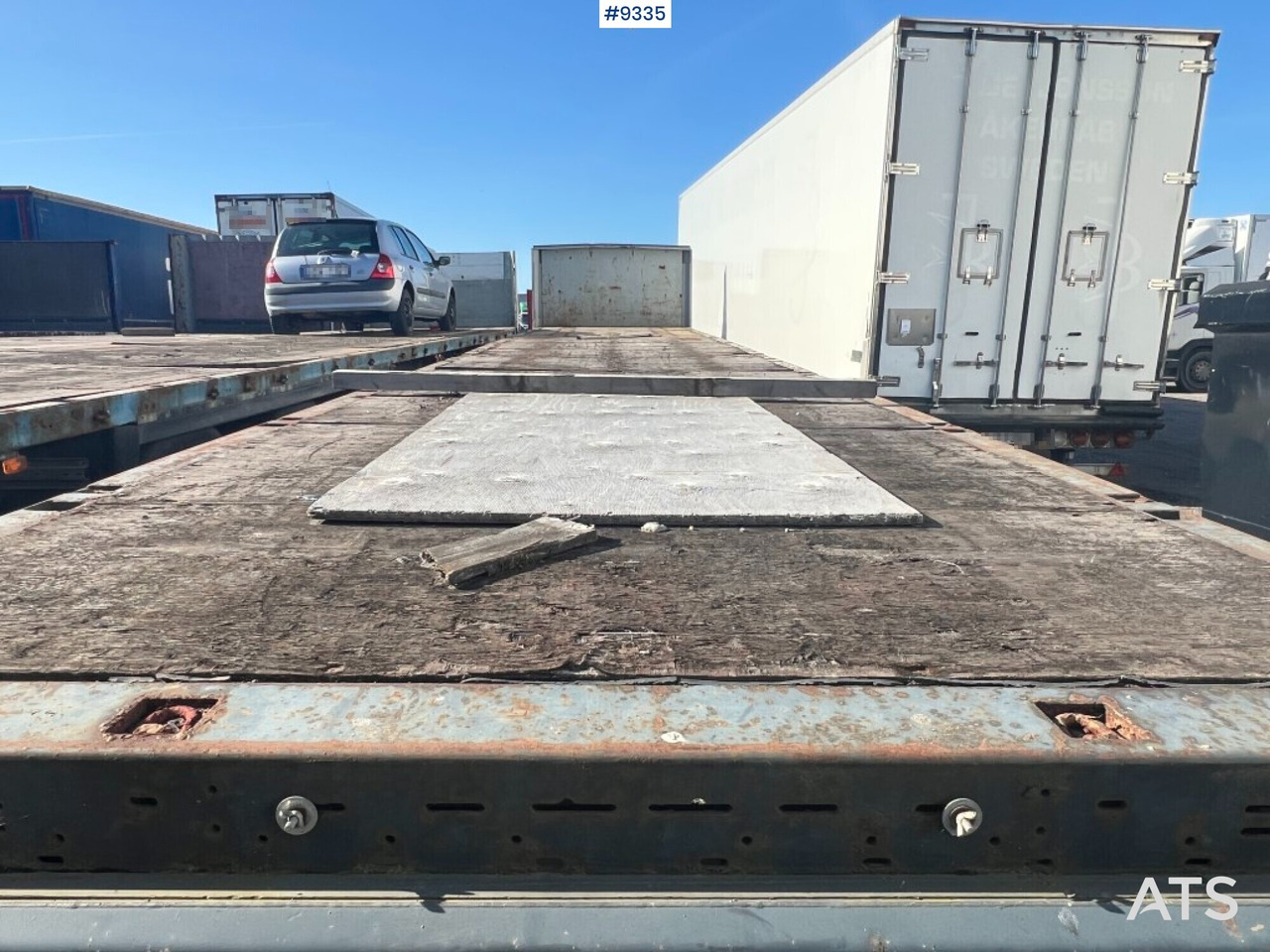 Trailer - KRONE - Dropside/ Flatbed semi-trailer: picture 4 Trailer - KRONE - Dropside/ Flatbed semi-trailer: picture 4
