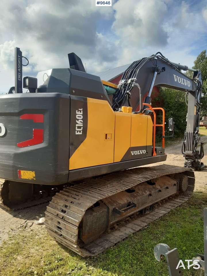 Volvo EC160 EL Excavation system and attachments - Crawler excavator: picture 3 Volvo EC160 EL Excavation system and attachments - Crawler excavator: picture 3