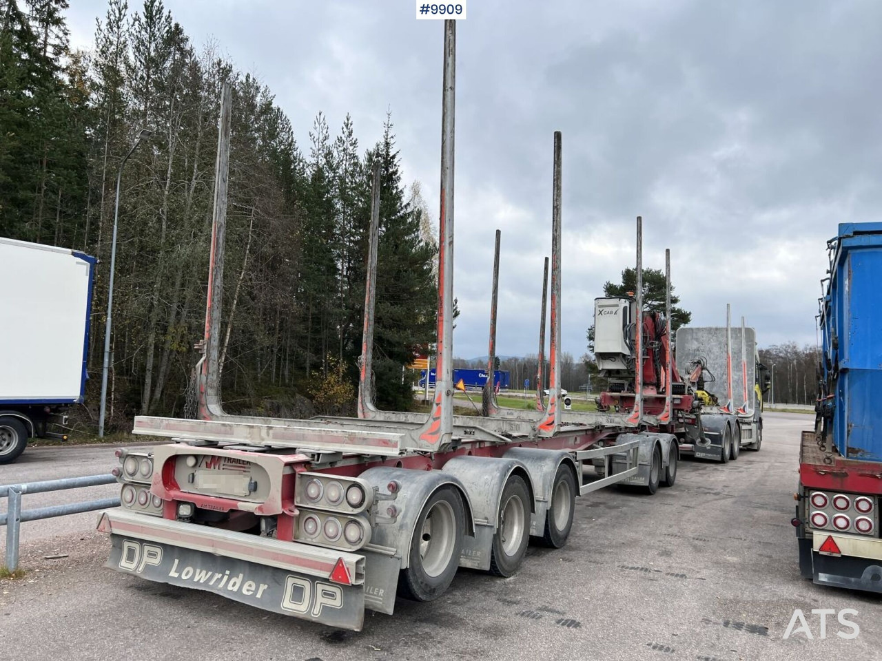 Volvo FH 64R Timber truck with crane and trailer - Timber truck, Crane truck: picture 3 Volvo FH 64R Timber truck with crane and trailer - Timber truck, Crane truck: picture 3