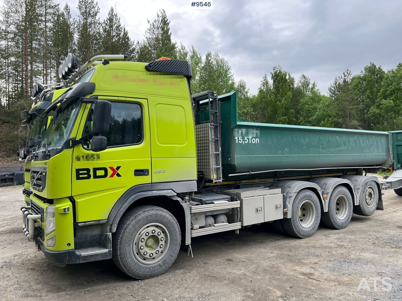 Hook lift truck Volvo FM 8*4 Tridem Lastväxlare: picture 15