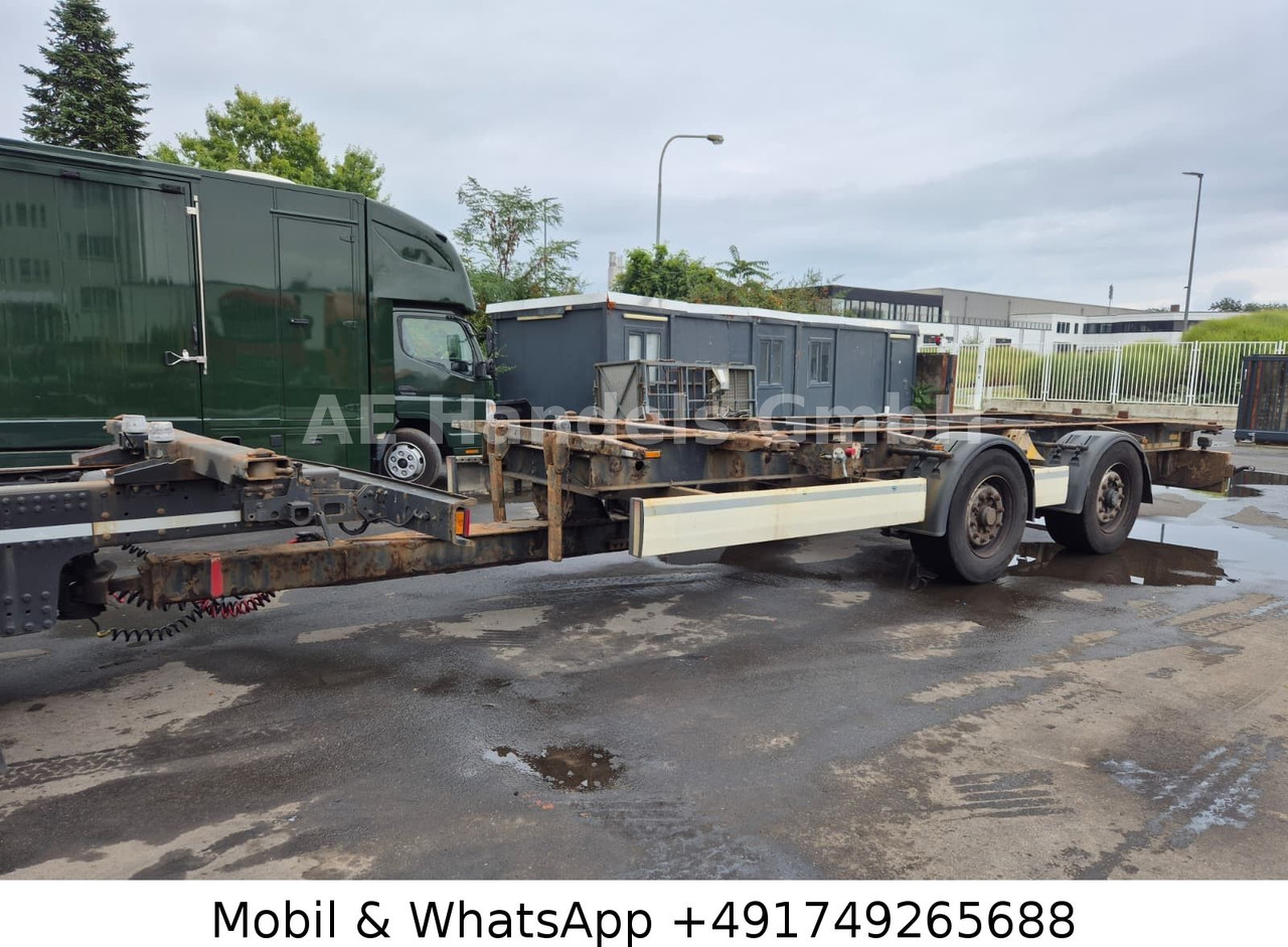 Krone ZZ Tandem BDF Tiefgekoppelt *Wabco/BWP/Luft - Chassis trailer: picture 1 Krone ZZ Tandem BDF Tiefgekoppelt *Wabco/BWP/Luft - Chassis trailer: picture 1