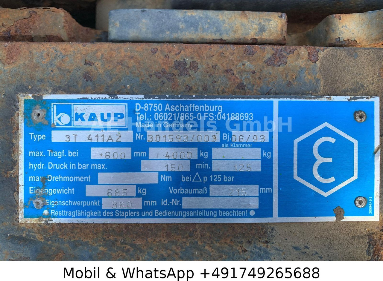 Diesel forklift Linde H30D - 3T/5M - Douplex *10.802STD/Seitenschieber: picture 12 Diesel forklift Linde H30D - 3T/5M - Douplex *10.802STD/Seitenschieber: picture 12