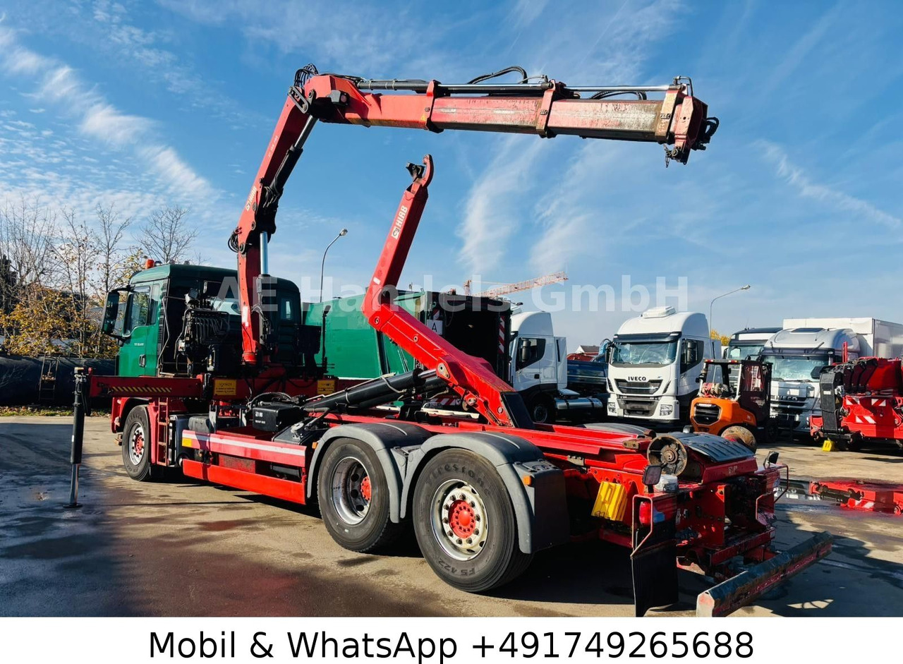Hook lift truck, Crane truck MAN TGS 26.400 6x2 Hiab XR21/HiabSpace3000 *Retarder: picture 6
