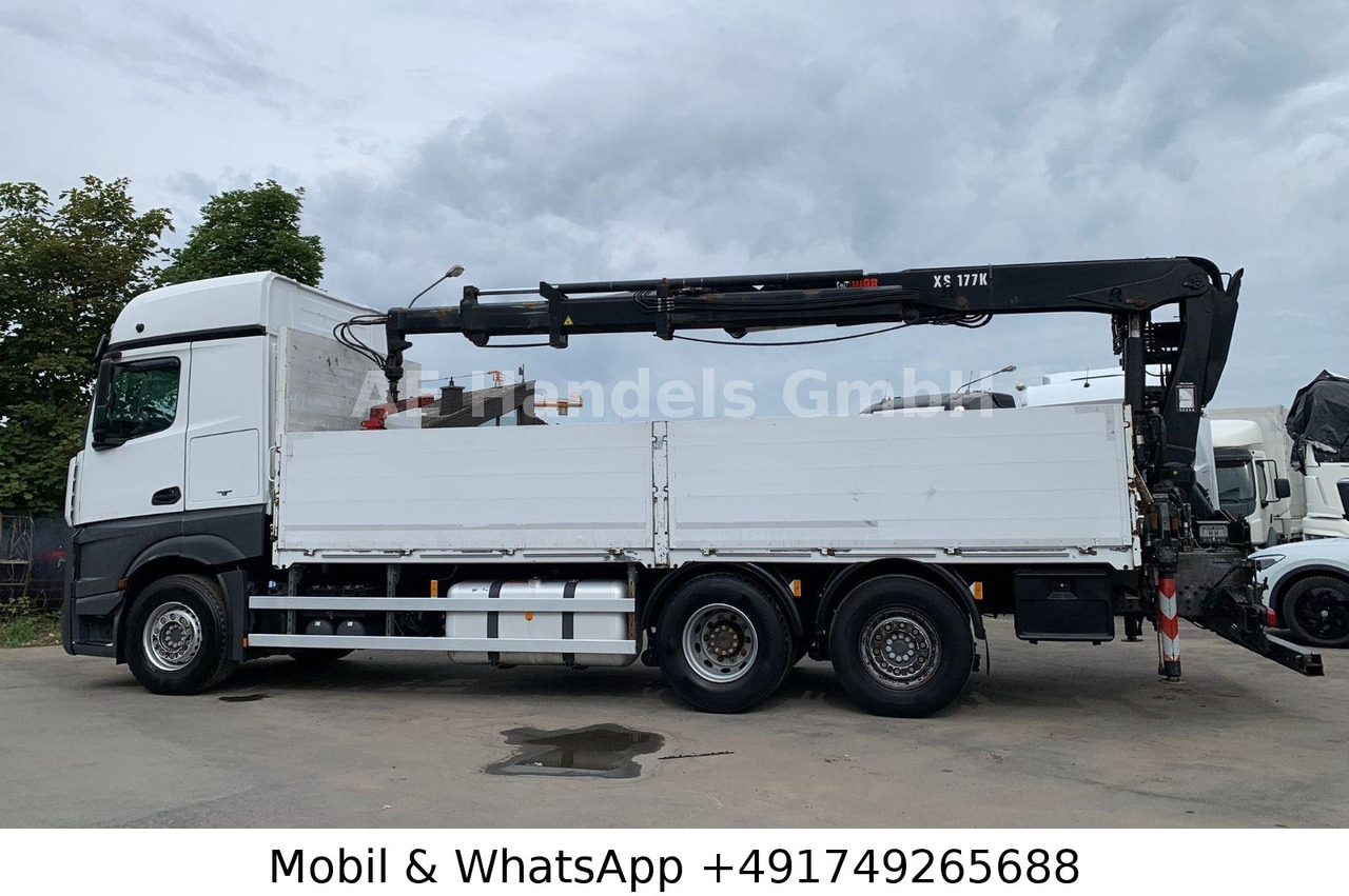 Mercedes-Benz Actros IV 2645 L LL 6x2 *Retarder/Hiab-177K-Pro - Dropside/ Flatbed truck, Crane truck: picture 2 Mercedes-Benz Actros IV 2645 L LL 6x2 *Retarder/Hiab-177K-Pro - Dropside/ Flatbed truck, Crane truck: picture 2
