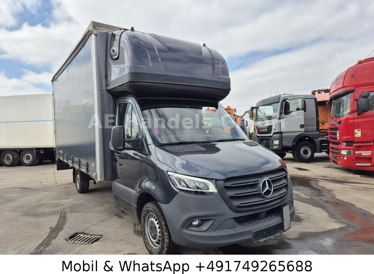 Mercedes-Benz Sprinter III 316 Max Extra Lang*Sleeper/10-Palet - Curtain side van: picture 1 Mercedes-Benz Sprinter III 316 Max Extra Lang*Sleeper/10-Palet - Curtain side van: picture 1