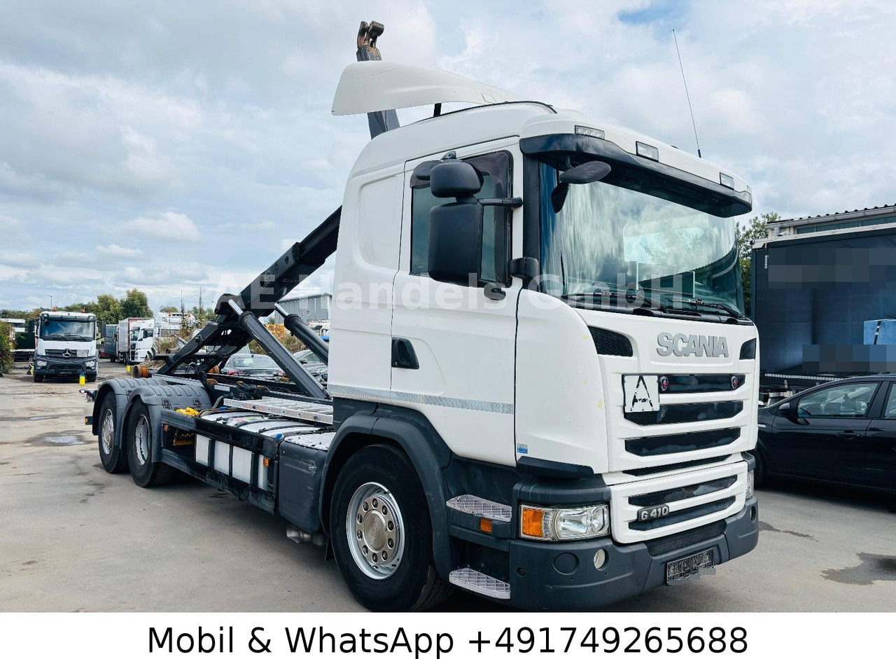 Scania G410 BL 6x2 *Retarder/MEILLER-RK.20.67/Lenk+Lift - Hook lift truck: picture 1 Scania G410 BL 6x2 *Retarder/MEILLER-RK.20.67/Lenk+Lift - Hook lift truck: picture 1