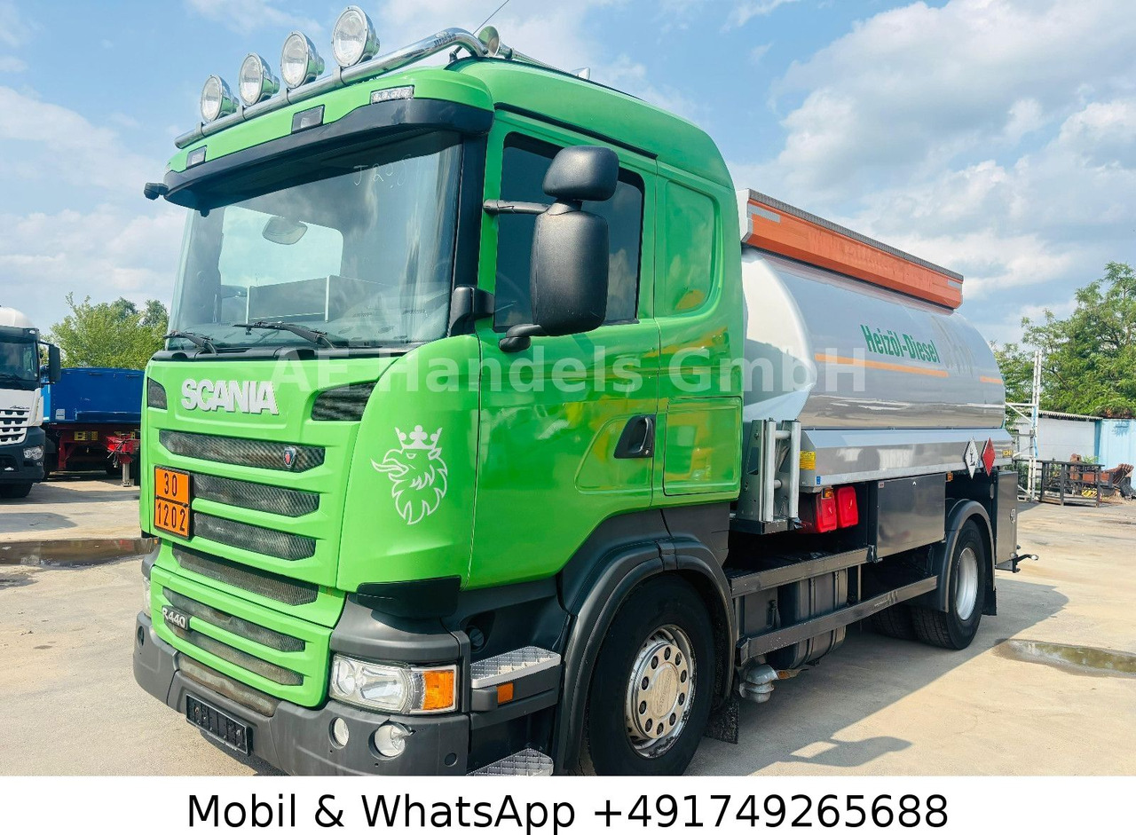 Tank truck Scania R440 Rohr  *Retarder/Oben-Unten/2-Kammern/14m³: picture 8