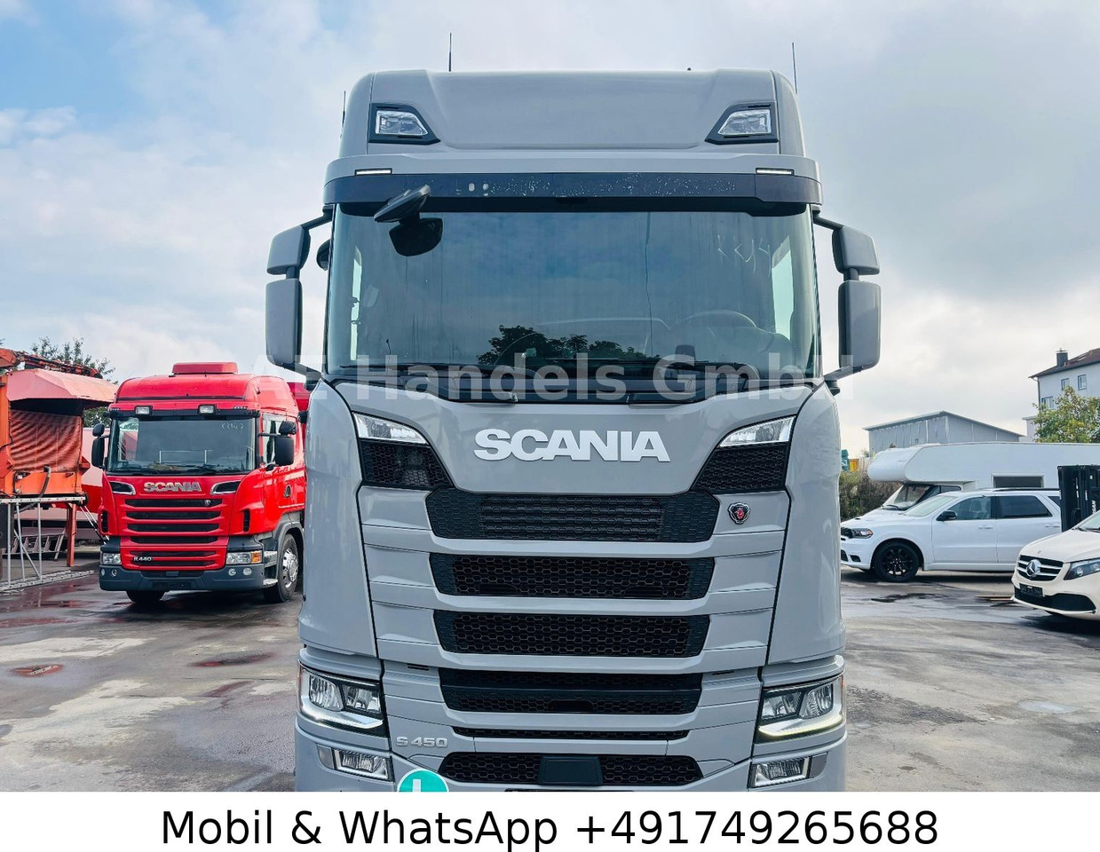 Container transporter/ Swap body truck Scania S450 HighLine BDF *Retarder/Lenk+Lift/Multi/LBW: picture 7 Container transporter/ Swap body truck Scania S450 HighLine BDF *Retarder/Lenk+Lift/Multi/LBW: picture 7