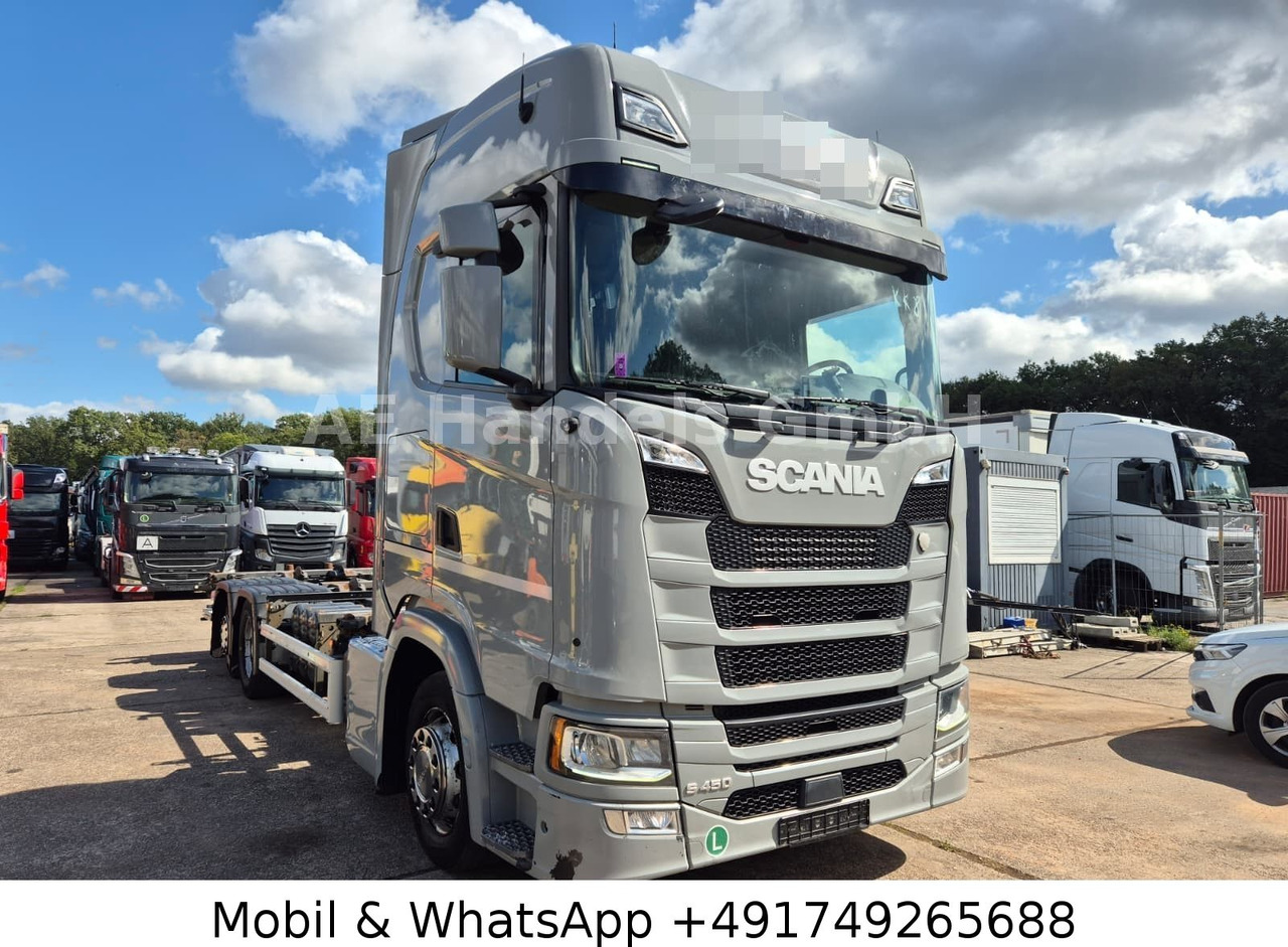 Scania S450 HighLine BDF *Retarder/Lenk+Lift/Multi/LBW - Container transporter/ Swap body truck: picture 1 Scania S450 HighLine BDF *Retarder/Lenk+Lift/Multi/LBW - Container transporter/ Swap body truck: picture 1