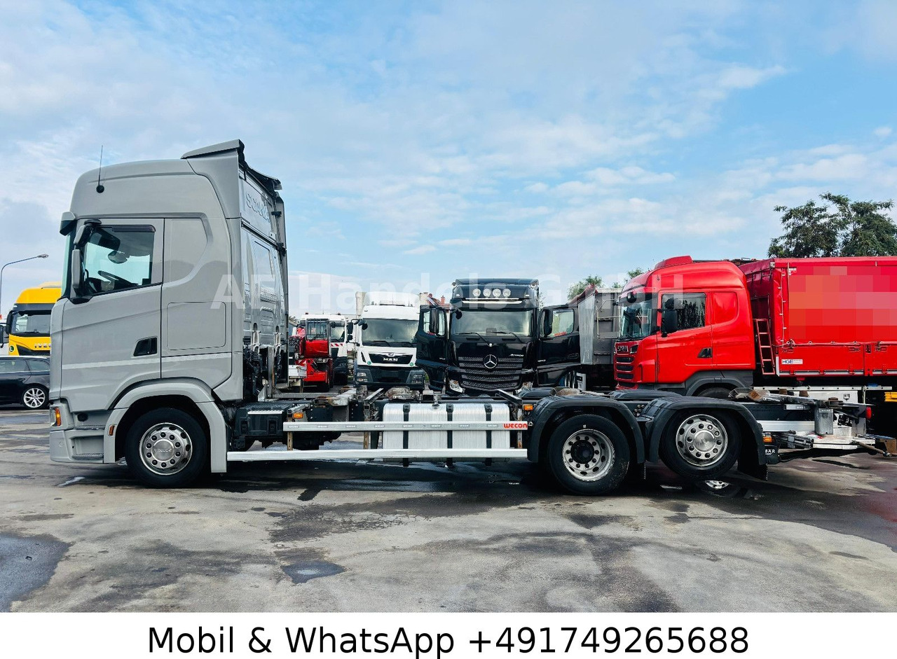 Container transporter/ Swap body truck Scania S450 HighLine BDF *Retarder/Lenk+Lift/Multi/LBW: picture 6 Container transporter/ Swap body truck Scania S450 HighLine BDF *Retarder/Lenk+Lift/Multi/LBW: picture 6
