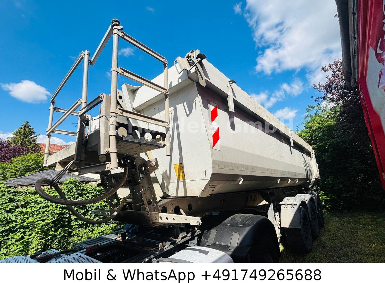 Schmitz Cargobull SKI 24 Stahl *24m³ / 1.Liftachse / Rollplane - Tipper semi-trailer: picture 1 Schmitz Cargobull SKI 24 Stahl *24m³ / 1.Liftachse / Rollplane - Tipper semi-trailer: picture 1