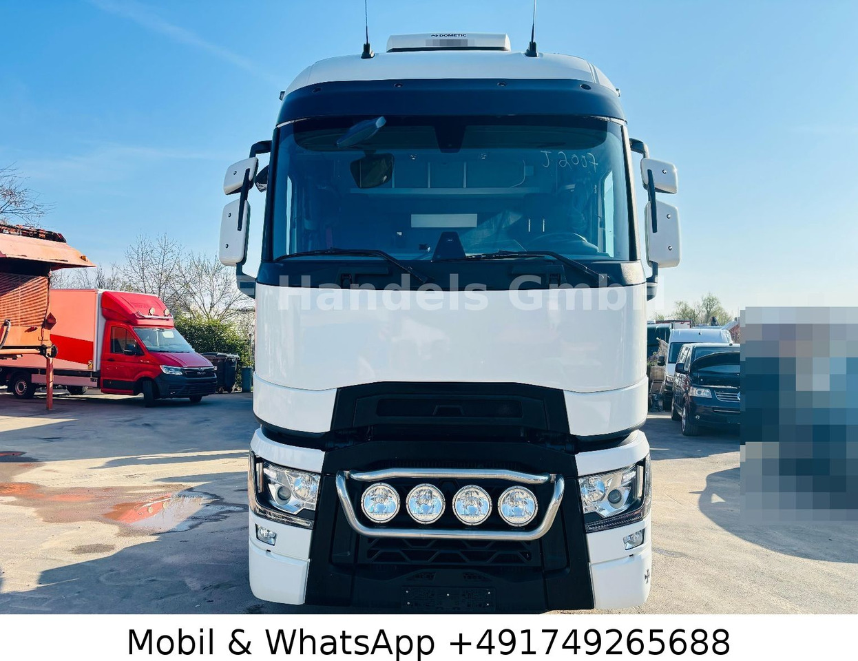 Tractor unit Renault T480 Comfort High BL *Hubsattelkupplung/2xTank: picture 8