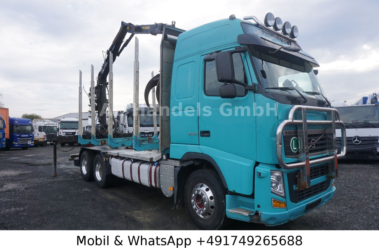 Volvo FH 540 Globe BL 6x4 Hiab 115z-80 *VEB+/AHK - Timber truck, Crane truck: picture 1 Volvo FH 540 Globe BL 6x4 Hiab 115z-80 *VEB+/AHK - Timber truck, Crane truck: picture 1