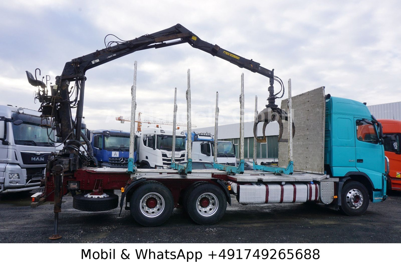 Volvo FH 540 Globe BL 6x4 Hiab 115z-80 *VEB+/AHK - Timber truck, Crane truck: picture 3 Volvo FH 540 Globe BL 6x4 Hiab 115z-80 *VEB+/AHK - Timber truck, Crane truck: picture 3