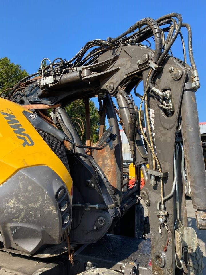 Wheel excavator Mecalac 7 MWR Origine Française endommagée: picture 35