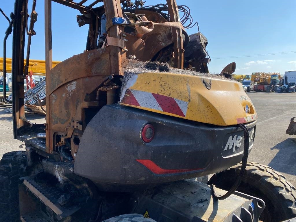 Wheel excavator Mecalac 7 MWR Origine Française endommagée: picture 22