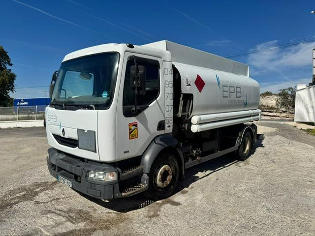 Renault MIDLUM 210 CITERNE MERCERON 11000 L 4 COMPARTIMENTS - Tank truck: picture 1 Renault MIDLUM 210 CITERNE MERCERON 11000 L 4 COMPARTIMENTS - Tank truck: picture 1