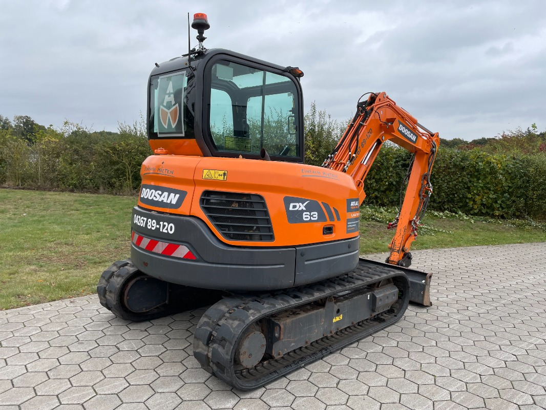 Doosan DX63-3 - Mini excavator: picture 2 Doosan DX63-3 - Mini excavator: picture 2