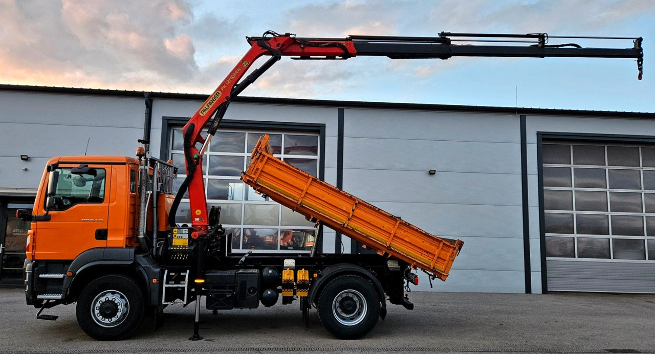 MAN TGM 18.340 4x4 Palfinger PK12001 EH Kran Euro5 - Tipper, Crane truck: picture 2 MAN TGM 18.340 4x4 Palfinger PK12001 EH Kran Euro5 - Tipper, Crane truck: picture 2