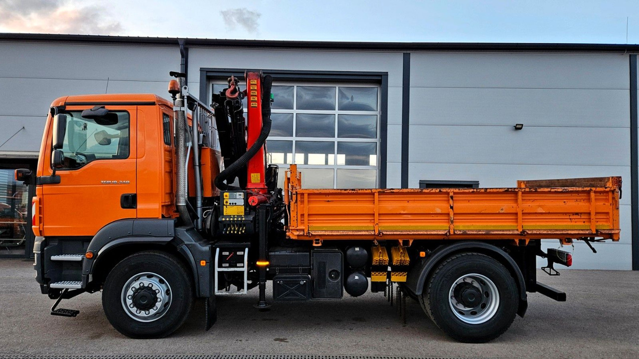 MAN TGM 18.340 4x4 Palfinger PK12001 EH Kran Euro5 - Tipper, Crane truck: picture 5 MAN TGM 18.340 4x4 Palfinger PK12001 EH Kran Euro5 - Tipper, Crane truck: picture 5