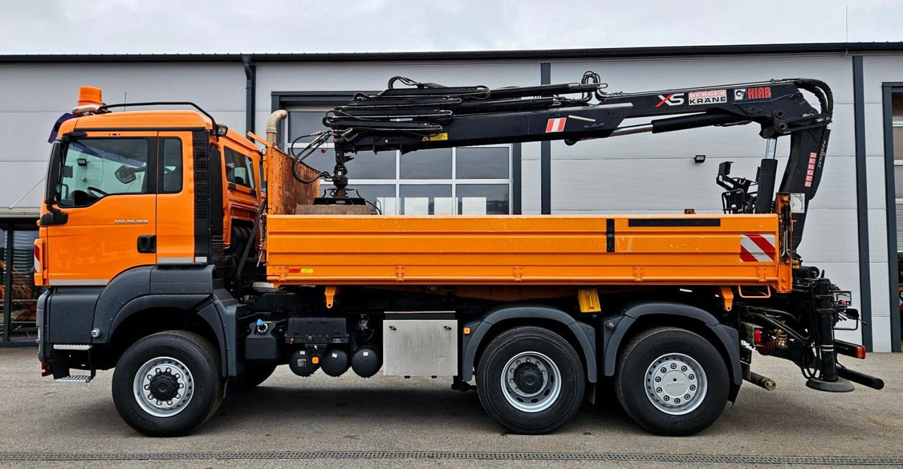 MAN TGS 28.360 6x4-4 HIAB 144E-4 Kran Euro5 - Tipper, Crane truck: picture 5 MAN TGS 28.360 6x4-4 HIAB 144E-4 Kran Euro5 - Tipper, Crane truck: picture 5