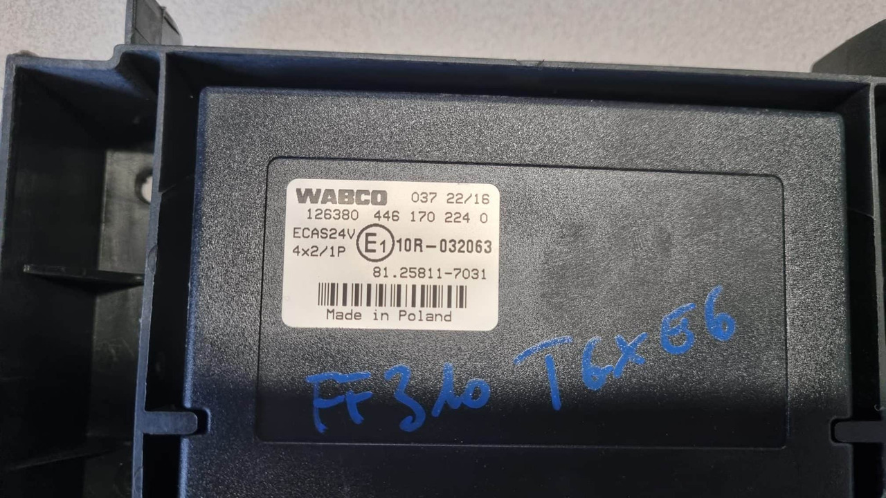 Centralina MAN TGX E6 - Electrical system: picture 1 Centralina MAN TGX E6 - Electrical system: picture 1