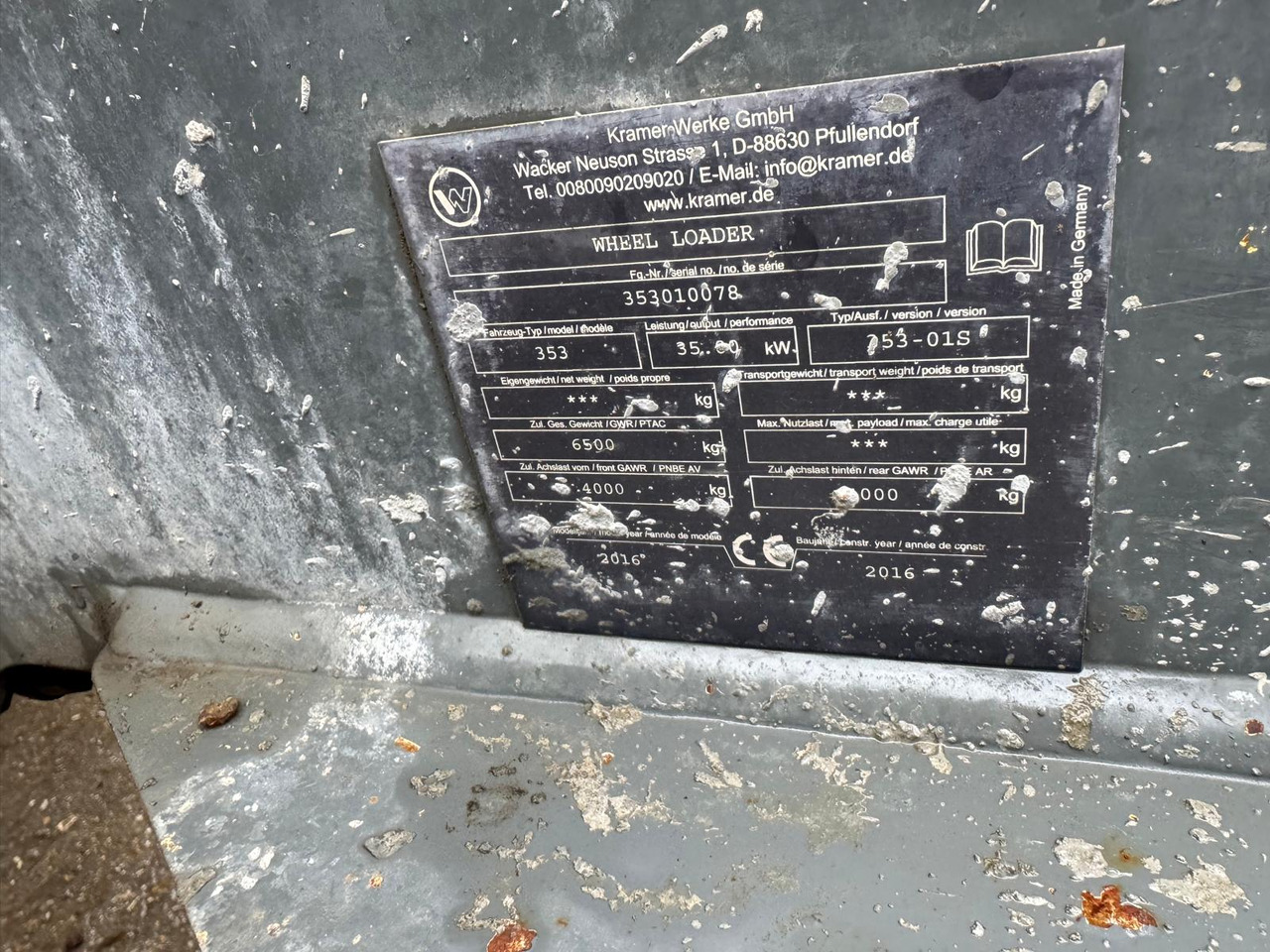 KRAMER 5085 - Wheel loader: picture 1 KRAMER 5085 - Wheel loader: picture 1