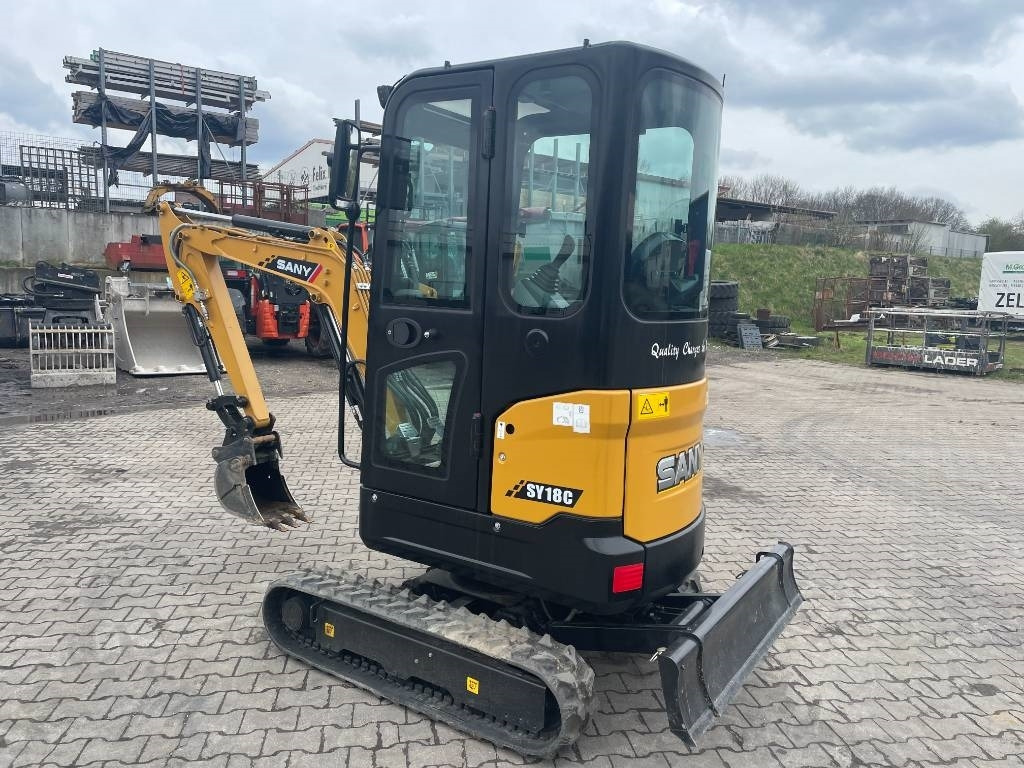 Sany SY 18 C - Mini excavator: picture 1 Sany SY 18 C - Mini excavator: picture 1