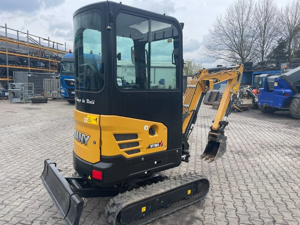 Sany SY 18 C - Mini excavator: picture 2 Sany SY 18 C - Mini excavator: picture 2