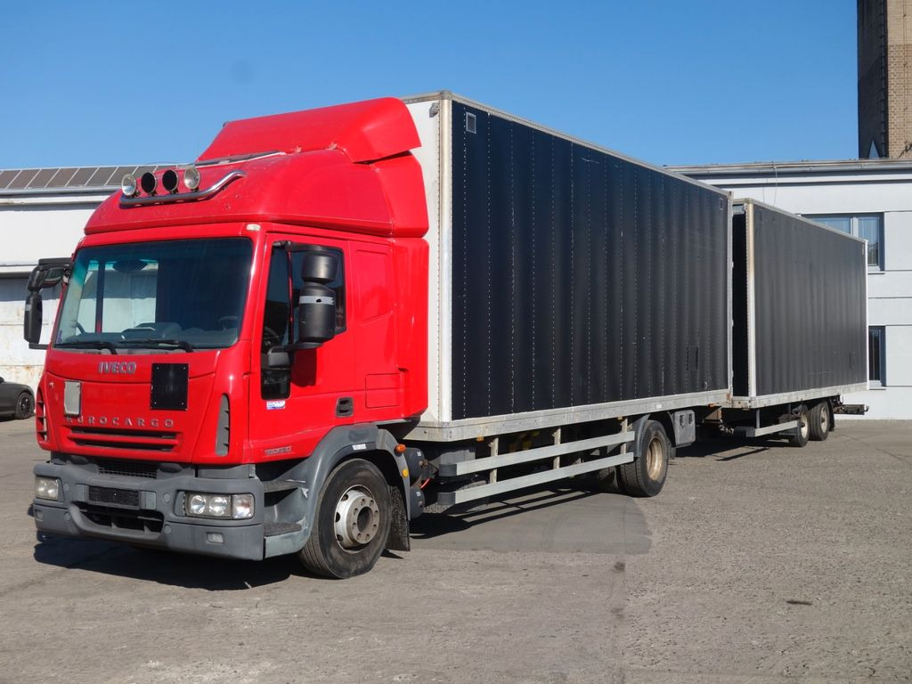 Iveco Eurocargo 150E30 mit Anhänger - Box truck: picture 2 Iveco Eurocargo 150E30 mit Anhänger - Box truck: picture 2