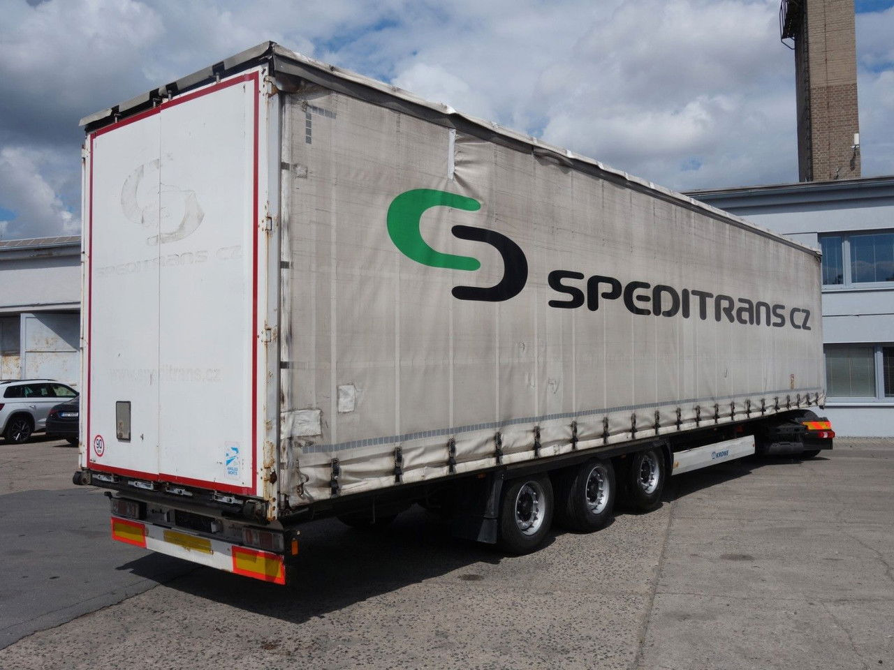Krone SD Mega, Liftachse, XL - Curtainsider semi-trailer: picture 3 Krone SD Mega, Liftachse, XL - Curtainsider semi-trailer: picture 3