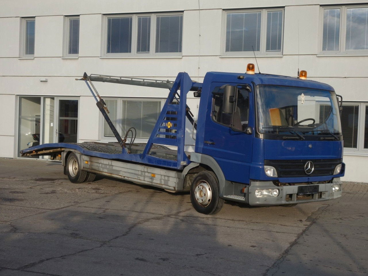 Mercedes-Benz Atego 815 für 2 PKW - Autotransporter truck: picture 1 Mercedes-Benz Atego 815 für 2 PKW - Autotransporter truck: picture 1