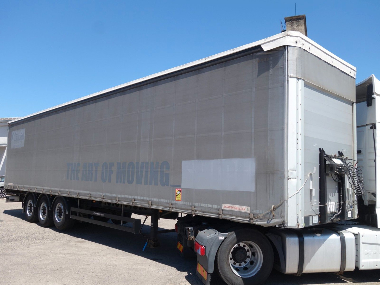 Schwarzmüller SPA 3/E Standard, Liftachse, SAF Achsen - Curtainsider semi-trailer: picture 4 Schwarzmüller SPA 3/E Standard, Liftachse, SAF Achsen - Curtainsider semi-trailer: picture 4