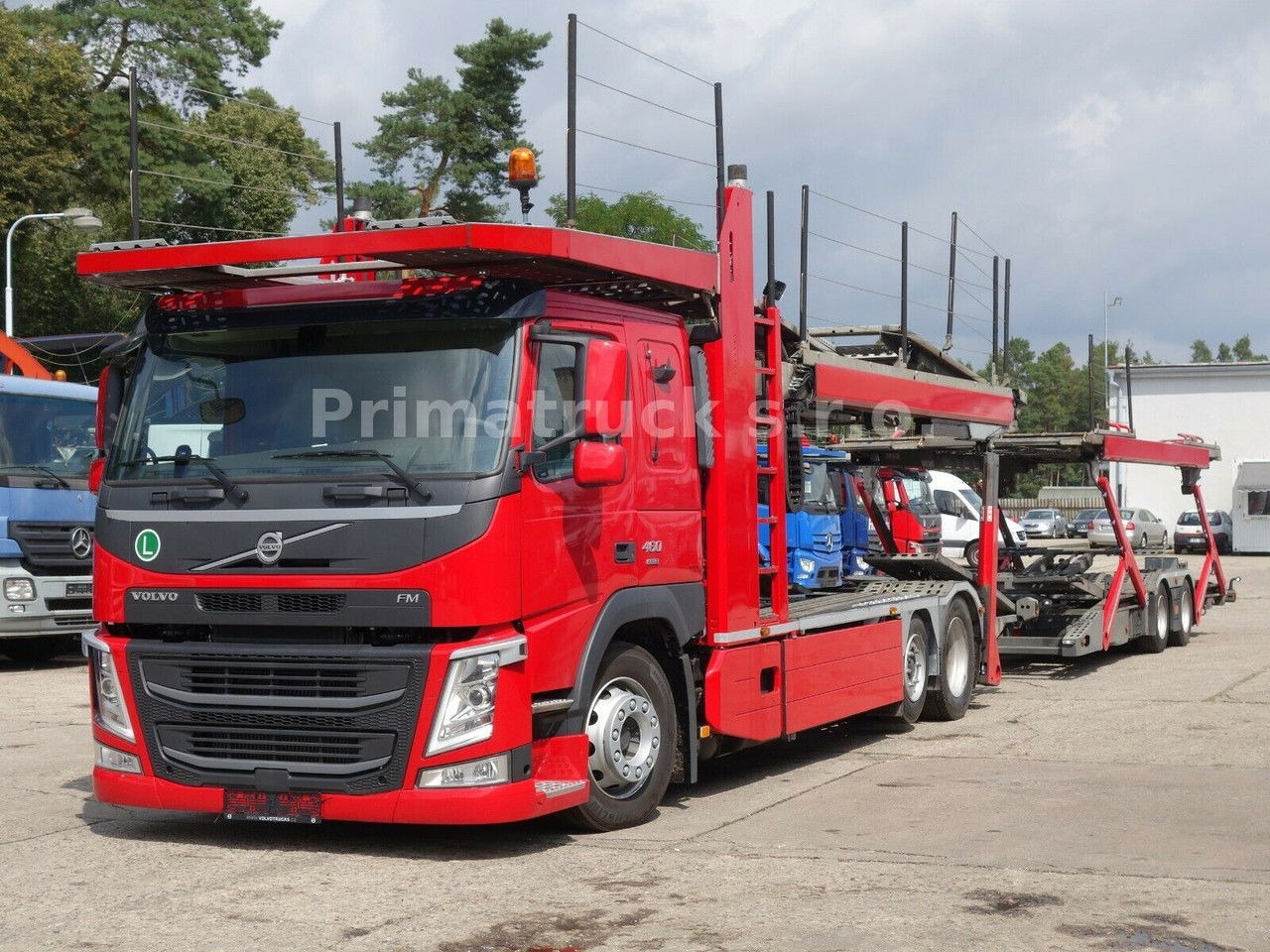Volvo FM 460 6x2 Kassbohrer Metago/Supertrans - Autotransporter truck: picture 1 Volvo FM 460 6x2 Kassbohrer Metago/Supertrans - Autotransporter truck: picture 1
