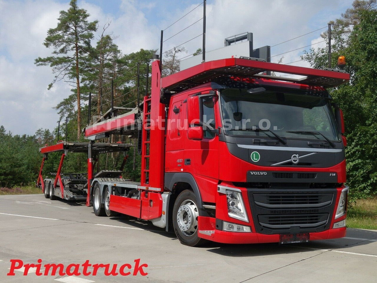 Volvo FM 460 6x2 Kassbohrer Metago/Supertrans - Autotransporter truck: picture 2 Volvo FM 460 6x2 Kassbohrer Metago/Supertrans - Autotransporter truck: picture 2