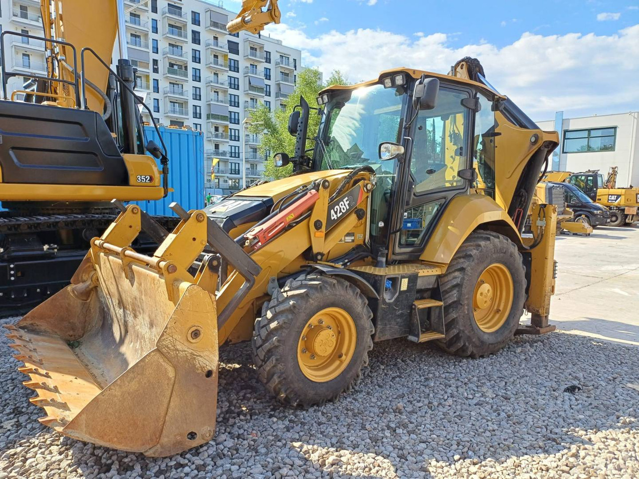 CAT 428F2 - Backhoe loader: picture 1 CAT 428F2 - Backhoe loader: picture 1