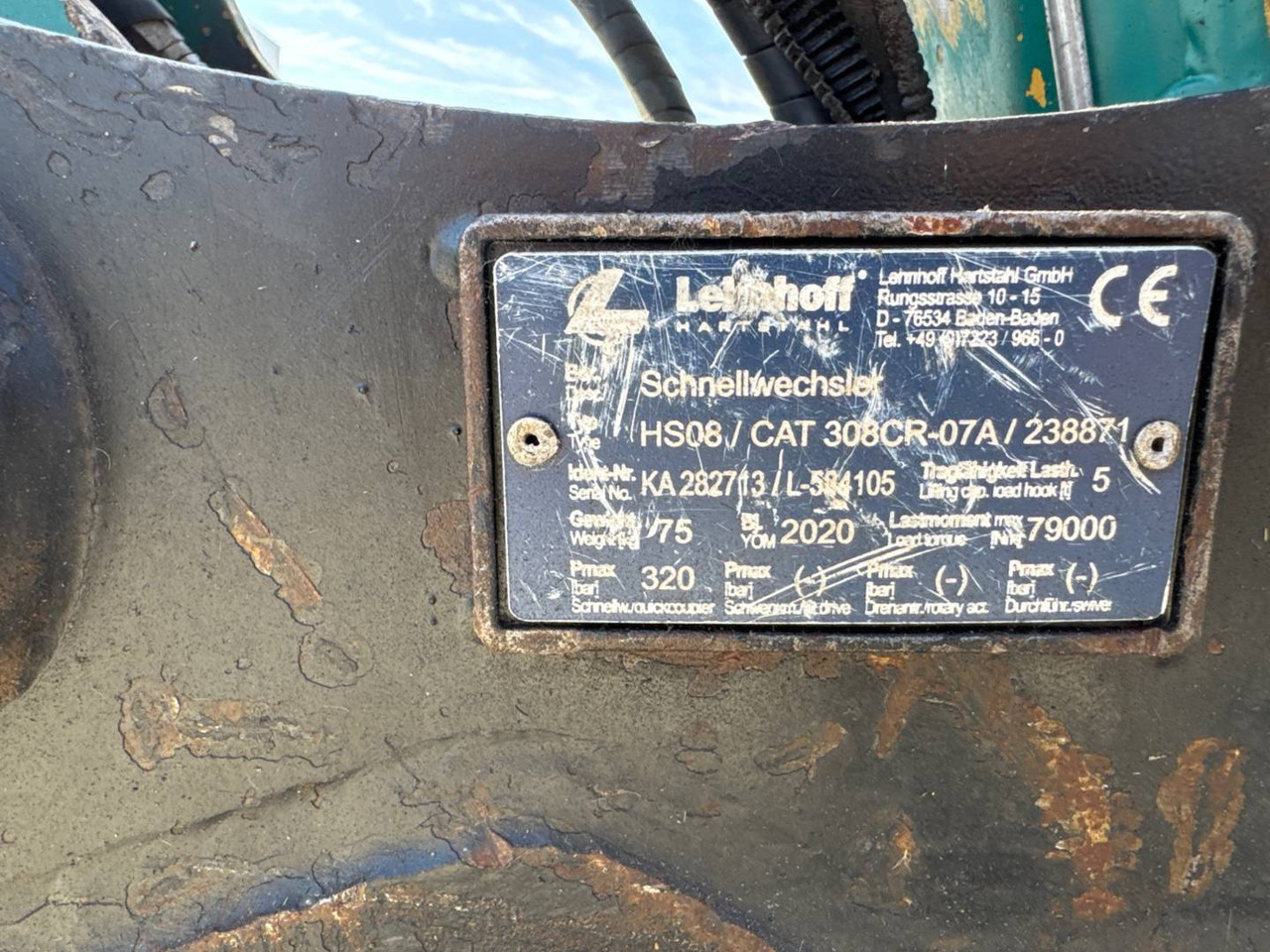 Crawler excavator CAT 308CR: picture 14 Crawler excavator CAT 308CR: picture 14