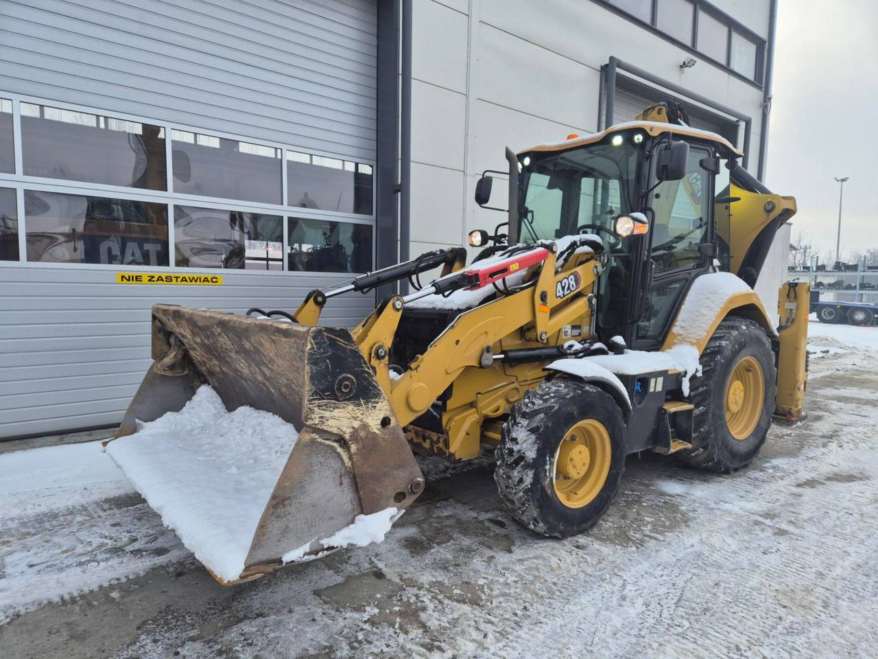 CAT 428 - Backhoe loader: picture 1 CAT 428 - Backhoe loader: picture 1