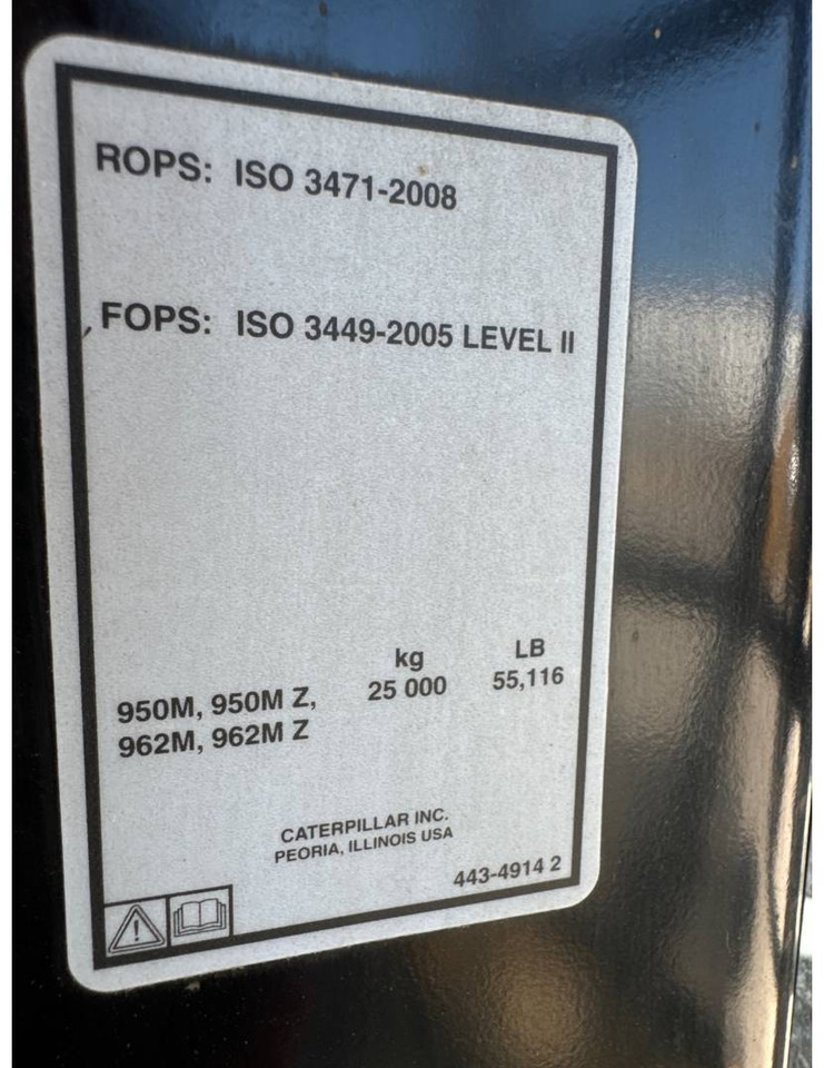 Wheel loader CAT 962M: picture 8