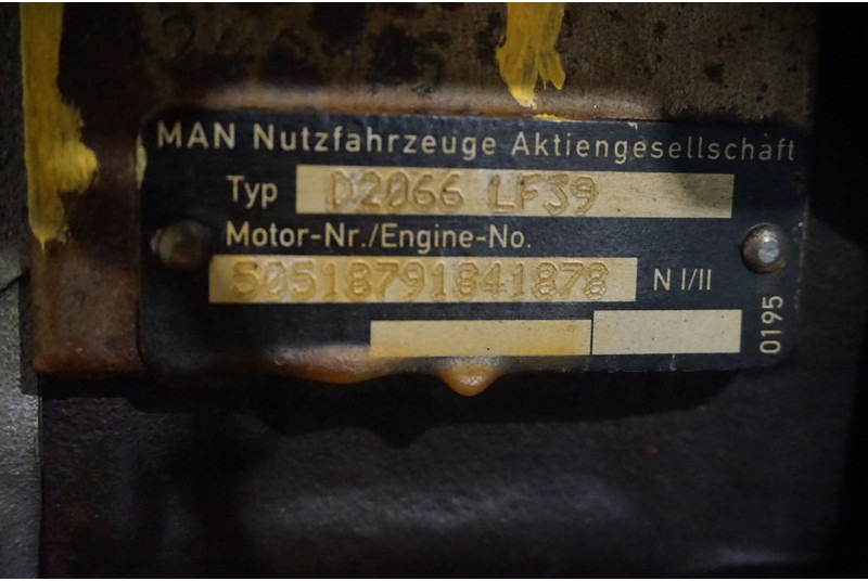 MAN D2066LF39 EURO4 320PS + NOK - Engine for Truck: picture 5 MAN D2066LF39 EURO4 320PS + NOK - Engine for Truck: picture 5