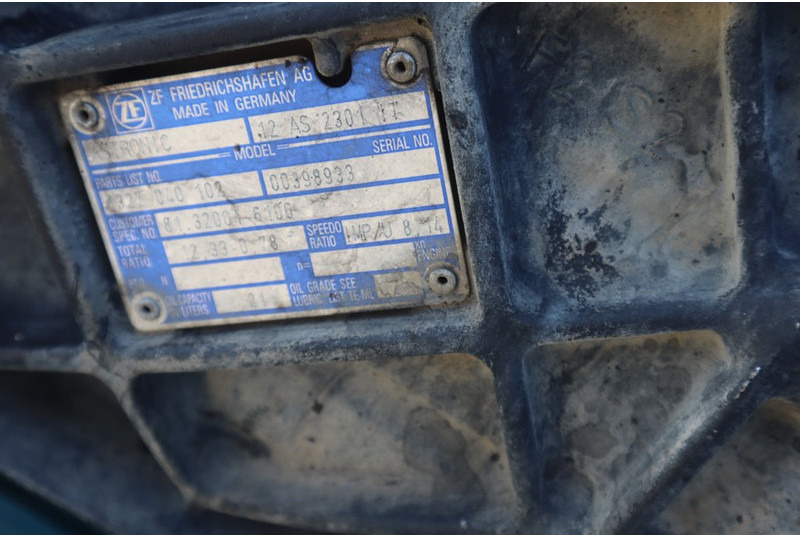 ZF 12AS2301OD+INT 81.32004-6106 - Gearbox for Truck: picture 5 ZF 12AS2301OD+INT 81.32004-6106 - Gearbox for Truck: picture 5